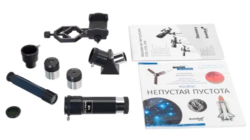 изображение телескоп Levenhuk Discovery Sky Trip ST50 с книга,  4