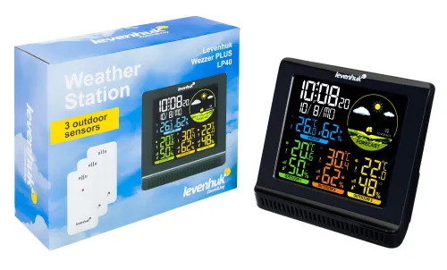 изображение метеорологична станция Levenhuk Wezzer PLUS LP40,  2