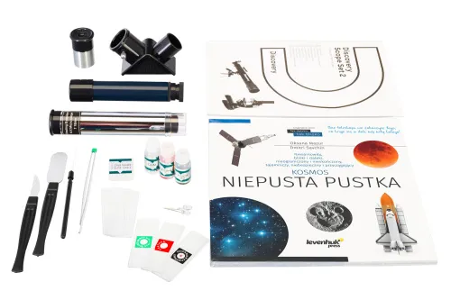 картина комплект Levenhuk Discovery Scope 2 с книга,  3