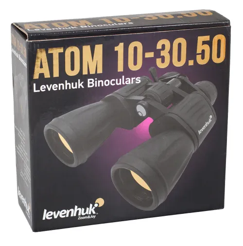 картина бинокъл Levenhuk Atom 10–30x50,  10
