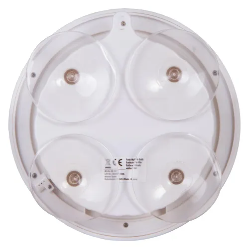 картинка непромокаем стенен часовник Bresser MyTime Bath, бял,  5