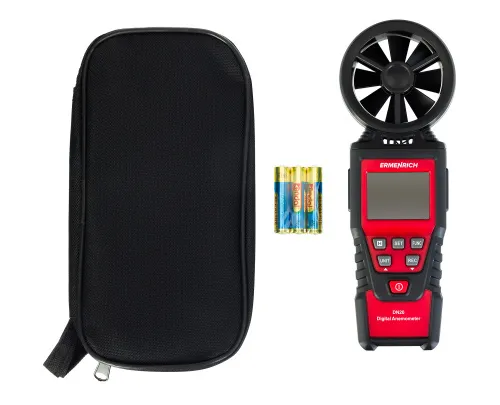 фотография цифров анемометър Ermenrich Seek DN20,  6