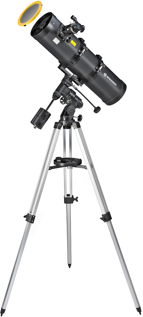 картина телескоп Bresser Pollux 150/750 EQ3 със слънчев филтър