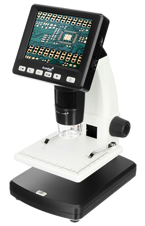 картина течнокристален цифров микроскоп Levenhuk DTX 500