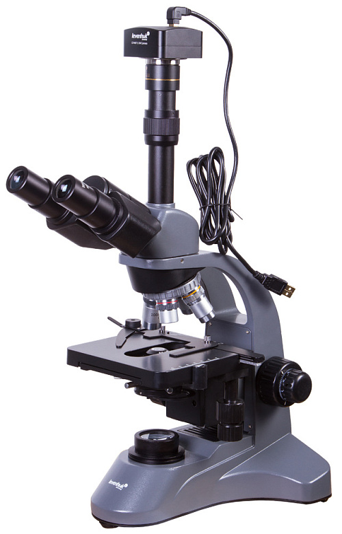 снимка цифров тринокулярен микроскоп Levenhuk D740T 5.1M