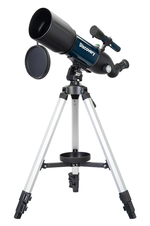 снимка телескоп Levenhuk Discovery Sky Trip ST80 с книга