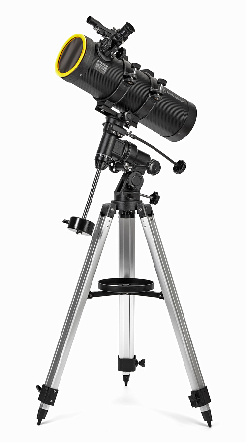 картинка телескоп Bresser Spica 130/1000 EQ3 с адаптер за смартфон
