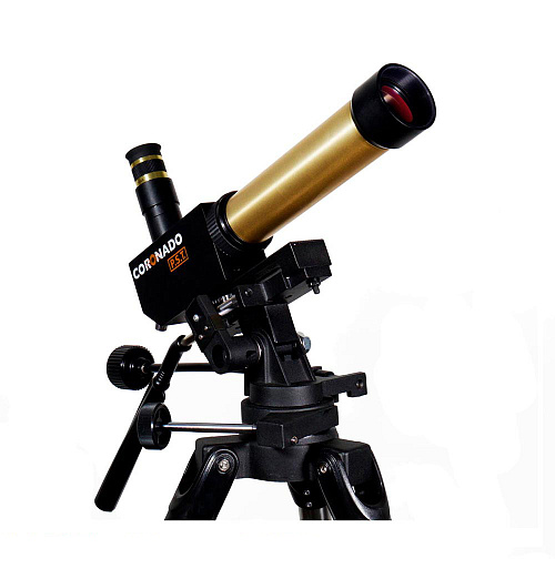 изображение персонален соларен телескоп Coronado PST с кутия